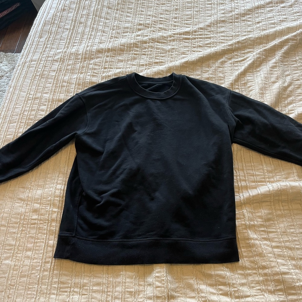 Lululemon oversized crew neck sweatshirt